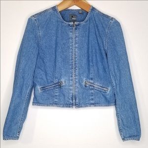 Vintage Lizwear Crop Jean Jacket